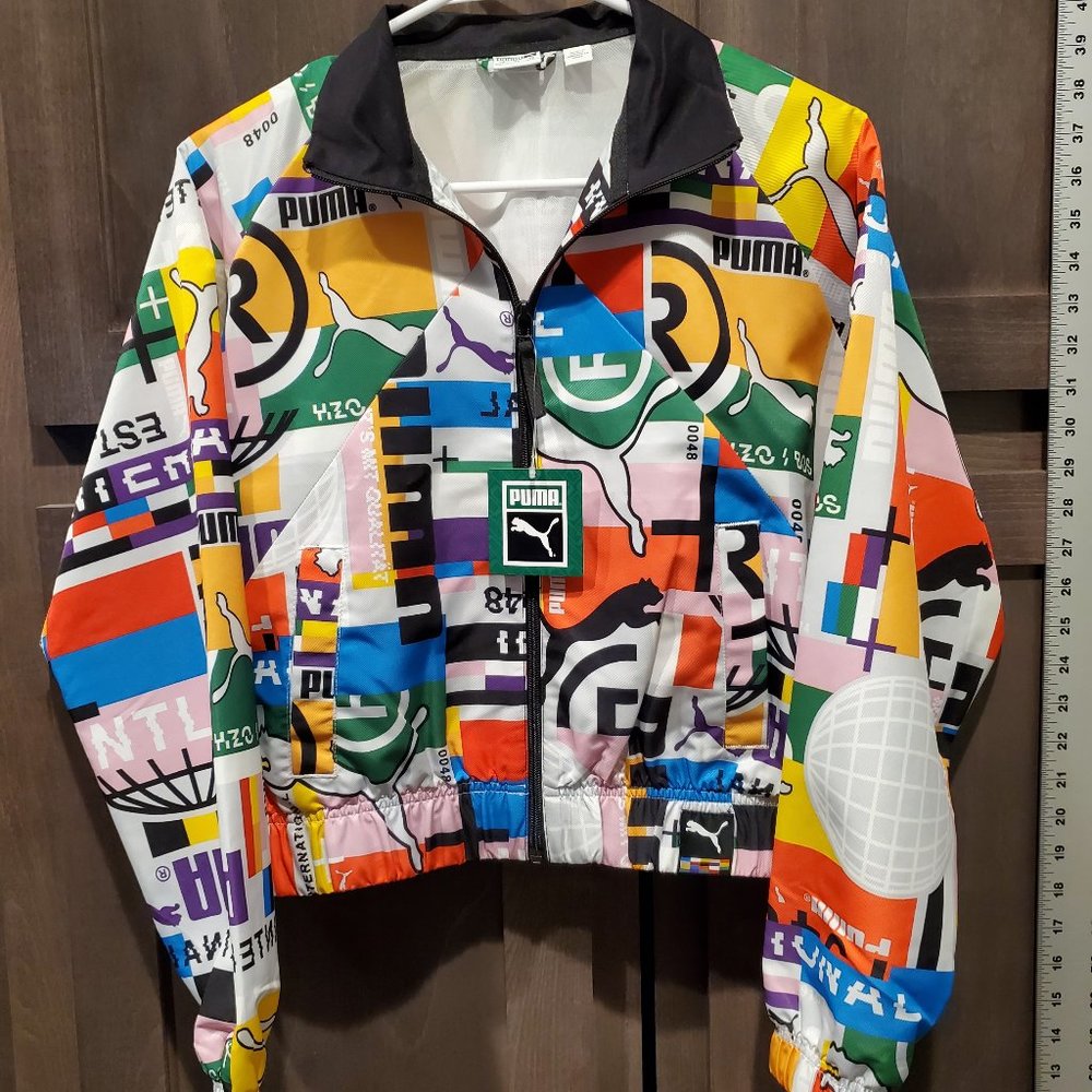 Puma INTL AOP Woven Track Jacket 53024202 NWT